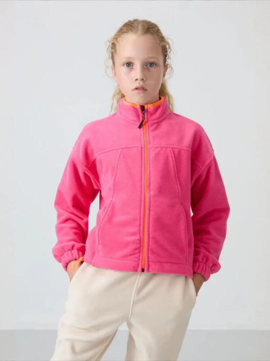 Obrázek produktu Tommy Life Mikina 'TOMMY Jugend-Sweatshirt Mit Reißverschluss' pink