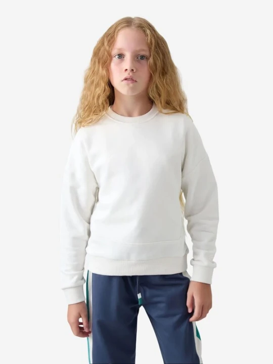 Obrázek produktu Tommy Life Mikina 'TOMMY Sweatshirt aus Baumwollmischung' offwhite