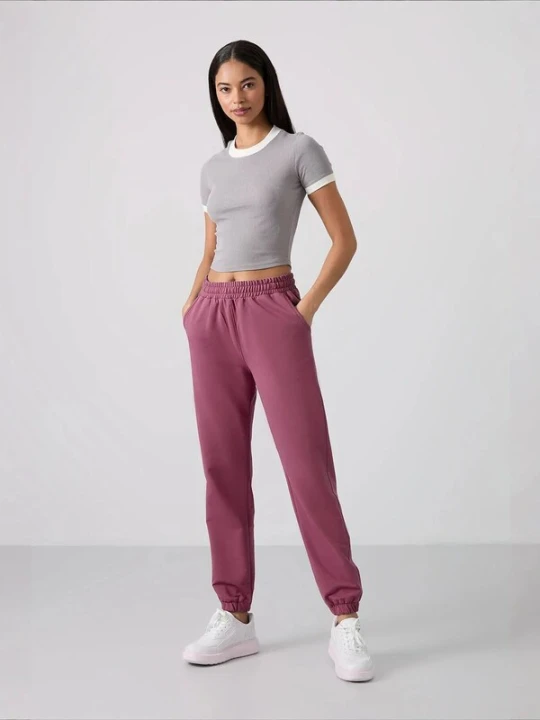 Obrázek produktu Tommy Life Sportovní kalhoty 'Jogginghose' bledě fialová