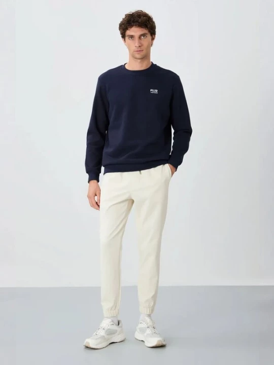 Obrázek produktu Tommy Life Sportovní kalhoty 'Jogginghose' krémová