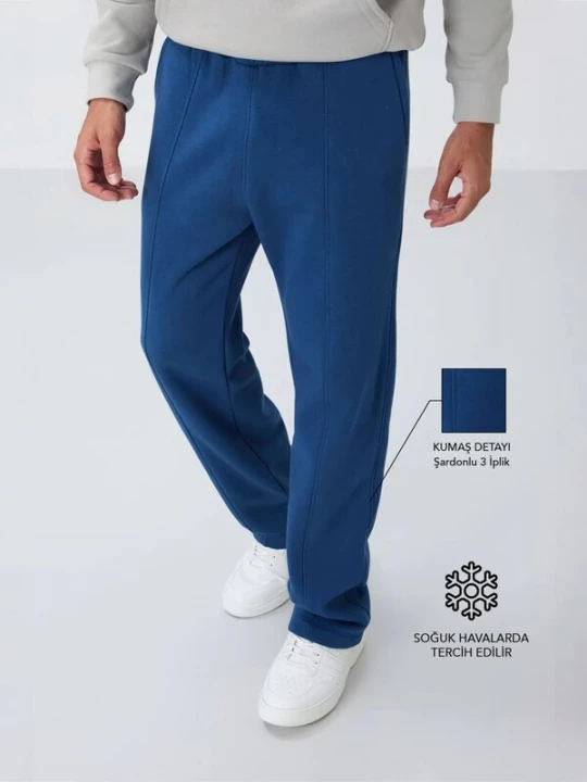 Obrázek produktu Tommy Life Sportovní kalhoty 'Jogginghose' modrý melír