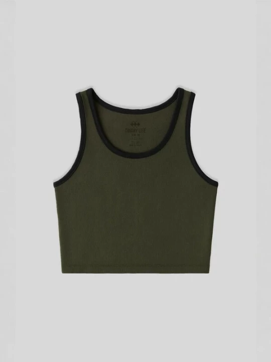 Obrázek produktu Tommy Life Top olivová / černá