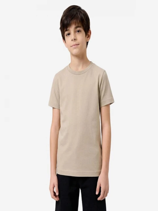 Obrázek produktu Tommy Life Tričko 'TOMMY Herren-T-Shirt Aus Baumwolle Und Elasthan' béžová