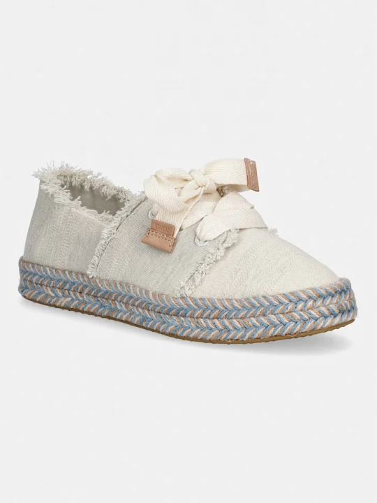 Obrázek produktu Toms espadrily dámské CAROLINA LACE UP béžová