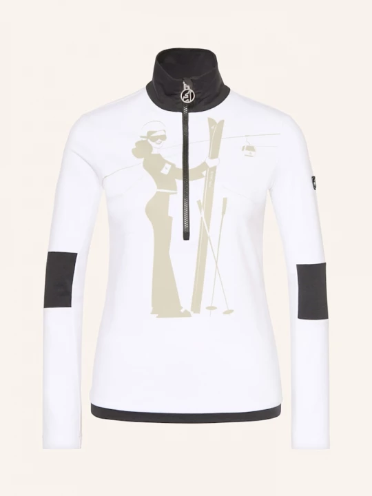 Obrázek produktu Toni Sailer Bunda Midlayer Yumi bílá / světle zelená / černá