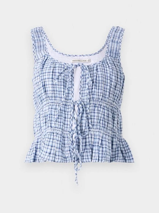Obrázek produktu Top Abercrombie & Fitch tmavě modrá