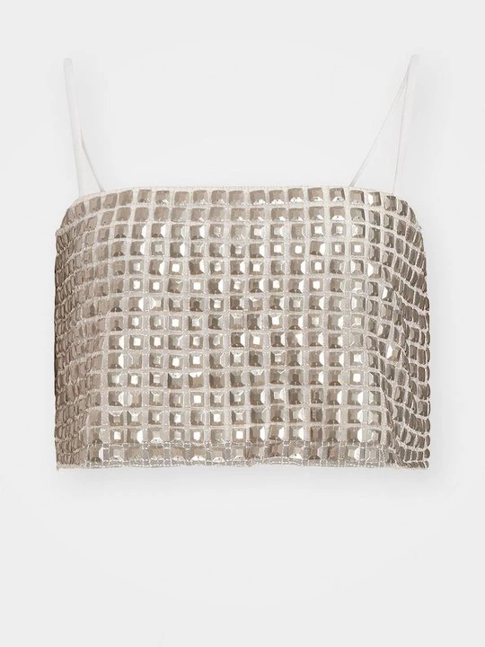Obrázek produktu Top AllSaints zlatá barva
