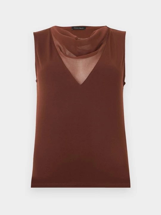 Obrázek produktu Top Anna Field By Zalando tmavě hnědá