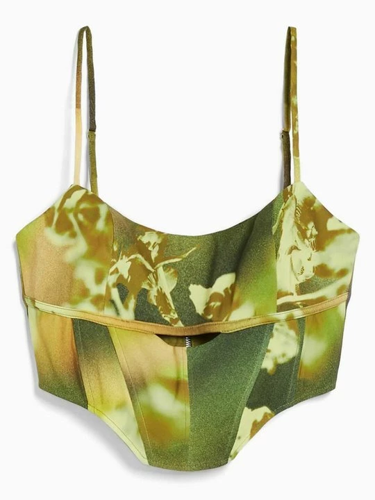 Obrázek produktu Top Bershka zelená