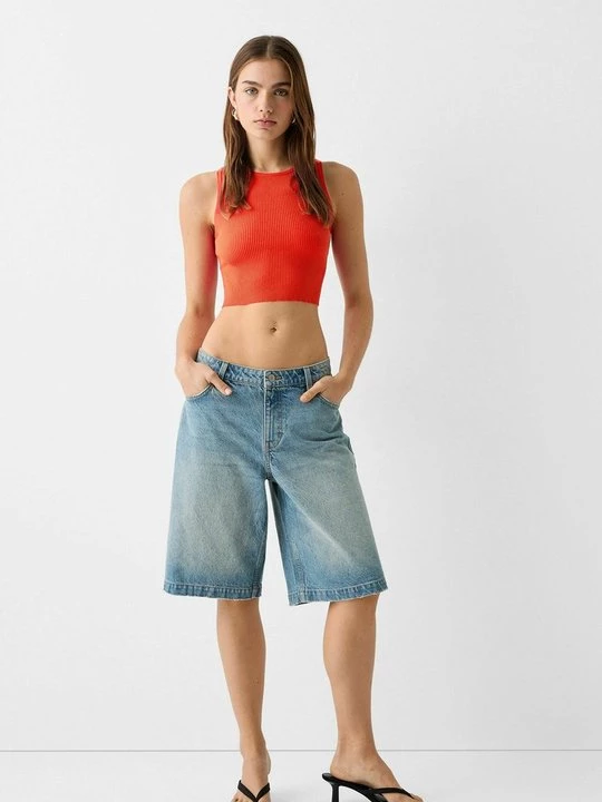 Obrázek produktu Top Bershka červená