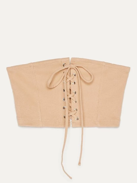 Obrázek produktu Top Bershka béžová