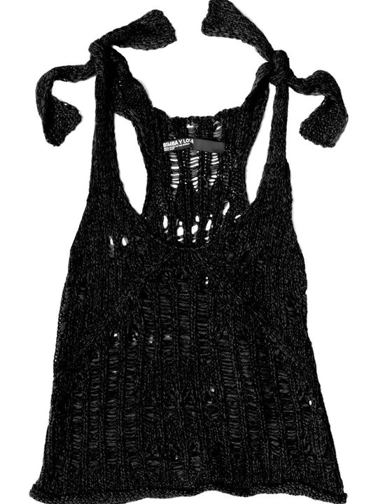 Obrázek produktu Top BIMBA Y LOLA metalická černá