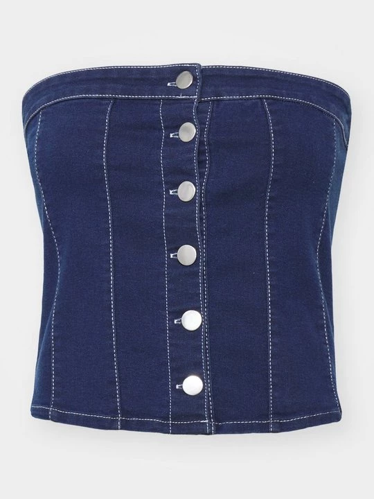Obrázek produktu Top DENIM PROJECT tmavomodrý denim