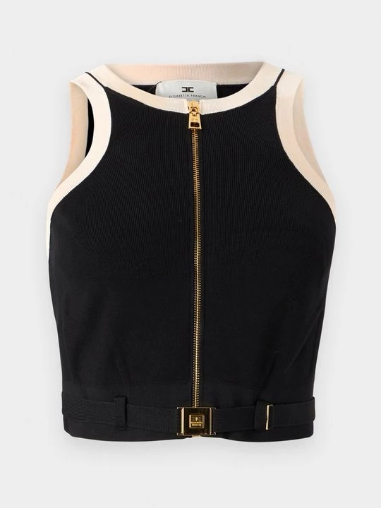 Obrázek produktu Top Elisabetta Franchi černá