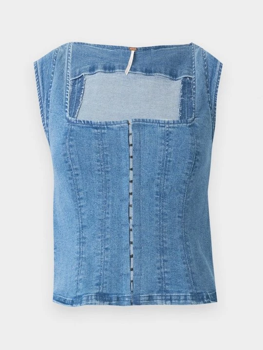 Obrázek produktu Top Free People světlemodrý denim