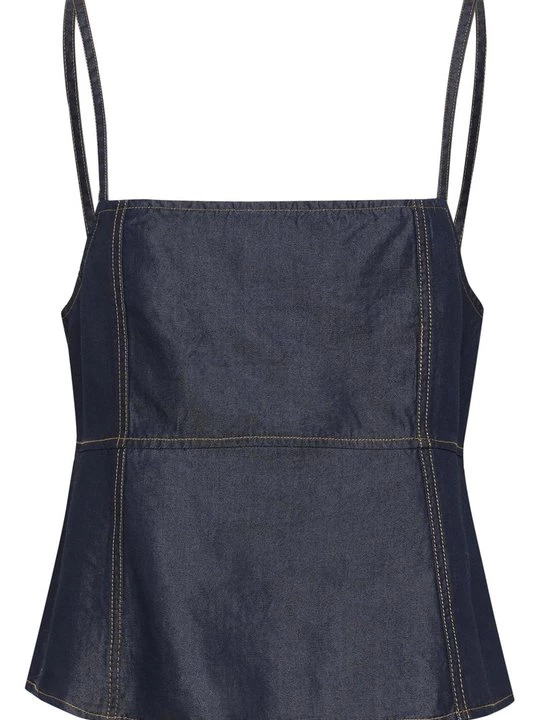 Obrázek produktu Top Gestuz tmavomodrý denim