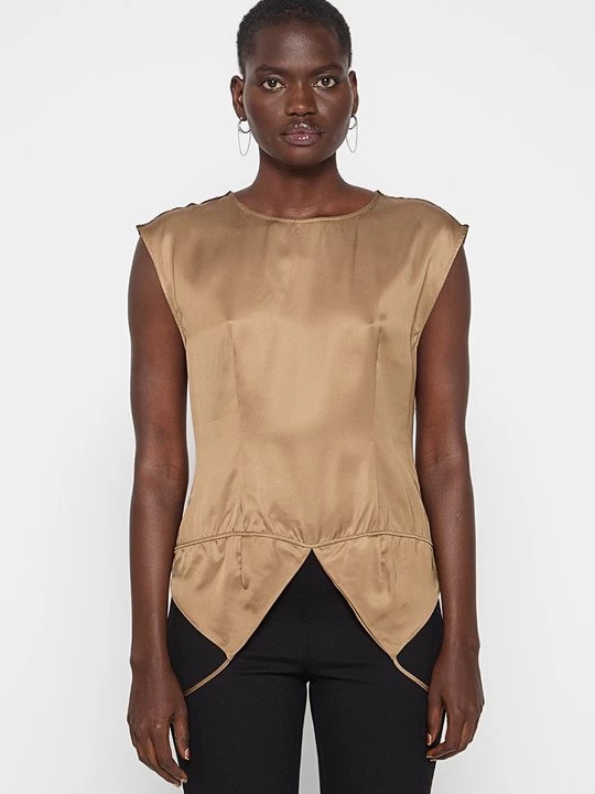 Obrázek produktu Top MM6 Maison Margiela světlehnědá