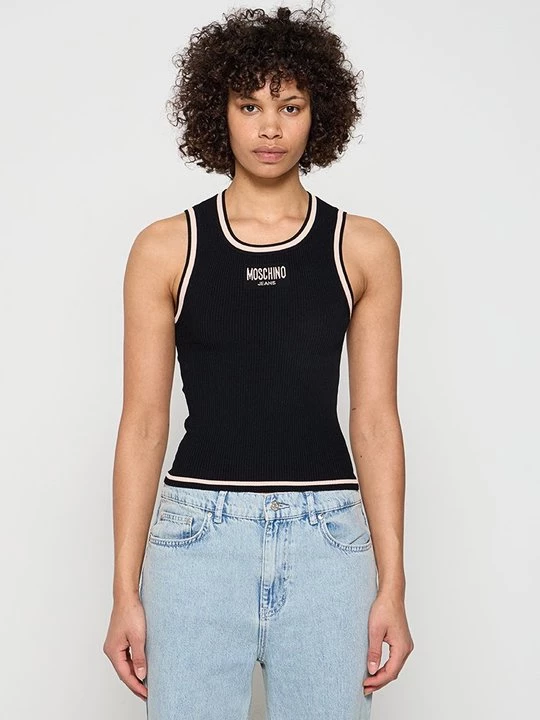 Obrázek produktu Top MOSCHINO černý denim