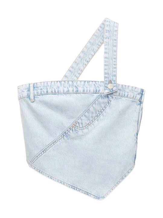 Obrázek produktu Top PULL&BEAR světlemodrý denim