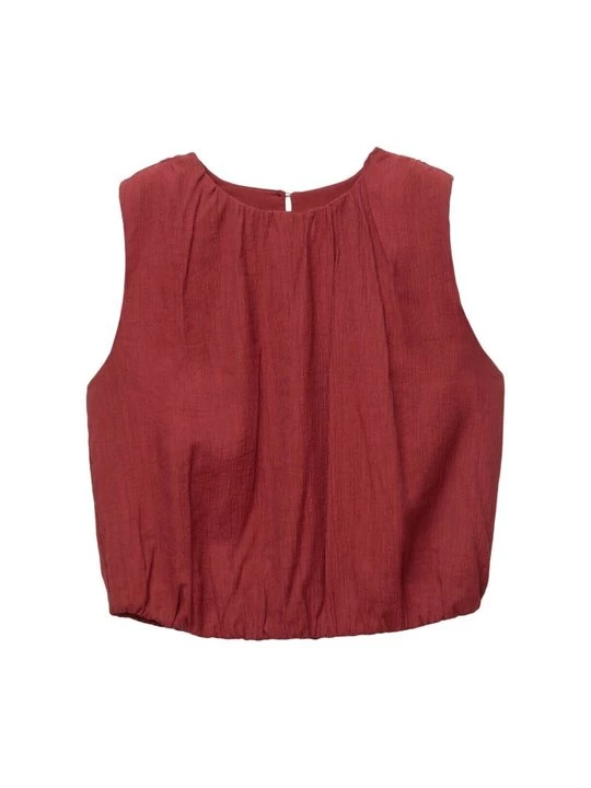 Obrázek produktu Top PULL&BEAR tmavě červená