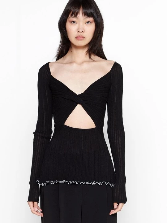 Obrázek produktu Top s dlouhým rukávem 3.1 phillip lim černá