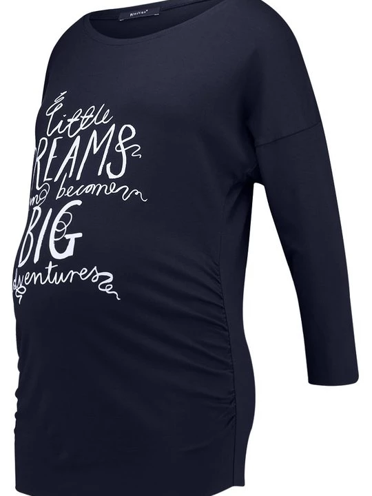Obrázek produktu Top s dlouhým rukávem 9Fashion tmavě modrá