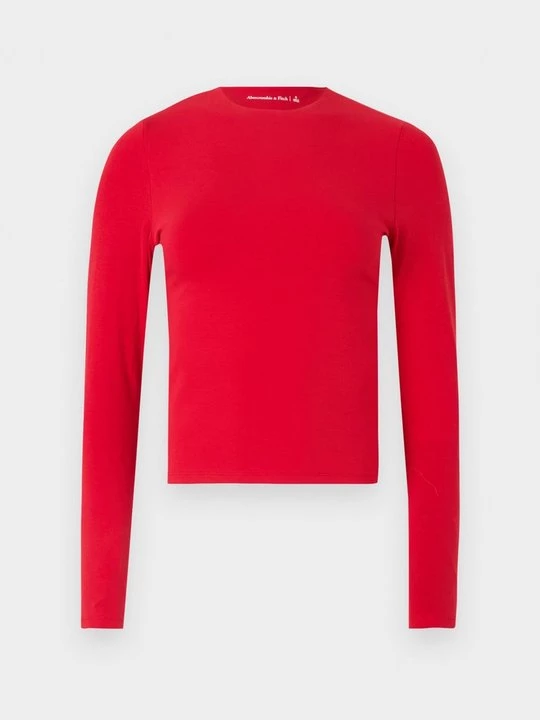 Obrázek produktu Top s dlouhým rukávem Abercrombie & Fitch červená