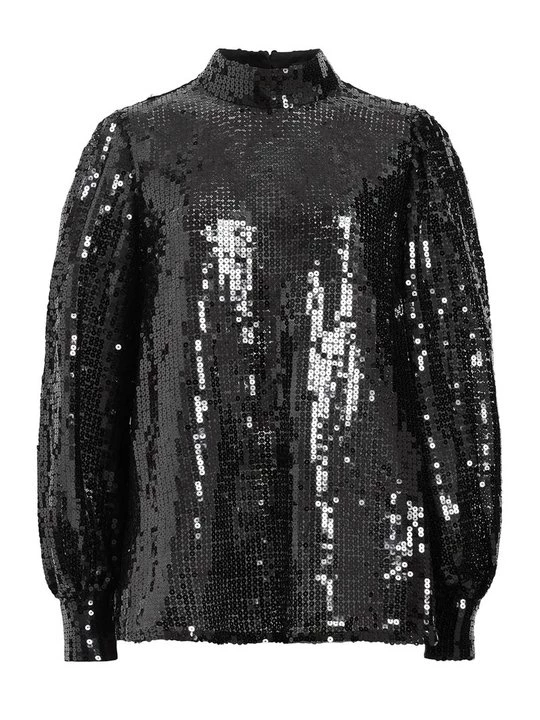 Obrázek produktu Top s dlouhým rukávem AllSaints černá