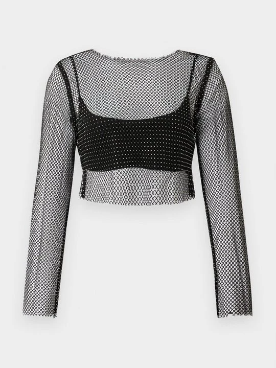 Obrázek produktu Top s dlouhým rukávem AllSaints černá