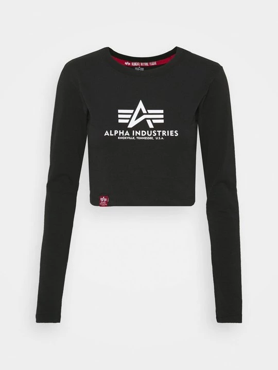 Obrázek produktu Top s dlouhým rukávem Alpha Industries černá