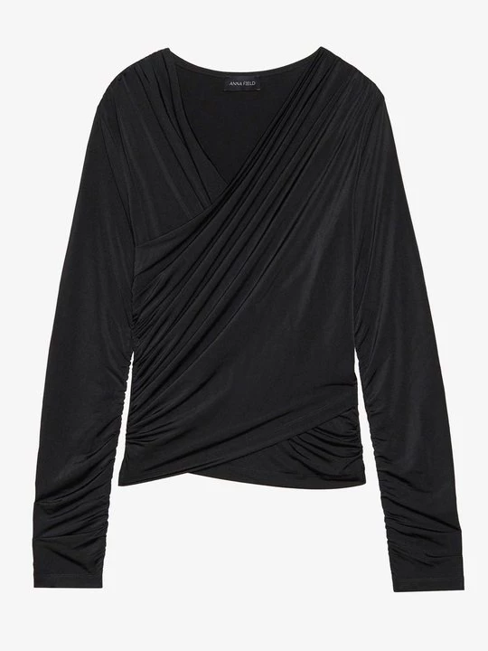 Obrázek produktu Top s dlouhým rukávem Anna Field By Zalando černá
