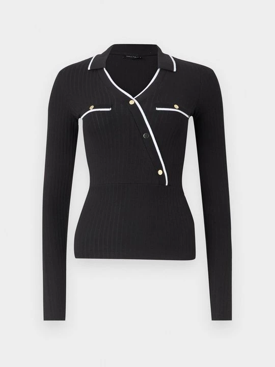 Obrázek produktu Top s dlouhým rukávem Anna Field By Zalando černá