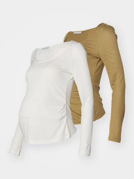 Obrázek produktu Top s dlouhým rukávem Anna Field MAMA By Zalando světle hnědá