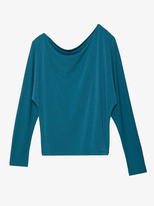 Obrázek produktu Top s dlouhým rukávem Anna Field tmavě zelená