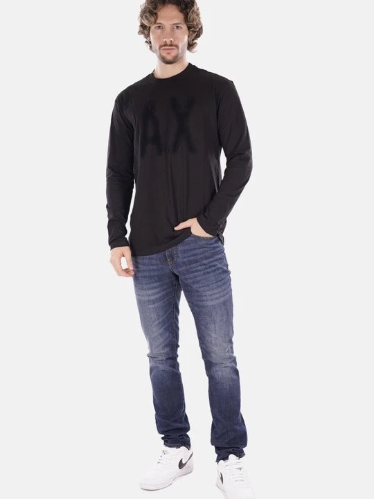 Obrázek produktu Top s dlouhým rukávem Armani Exchange černá