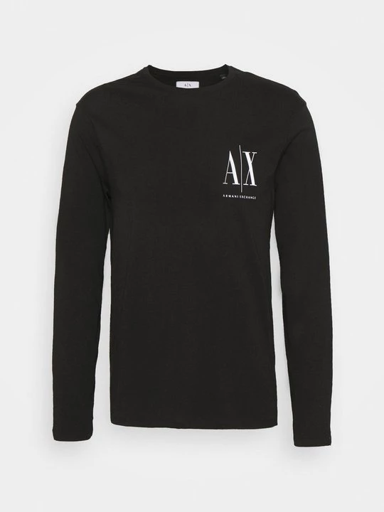 Obrázek produktu Top s dlouhým rukávem Armani Exchange černá