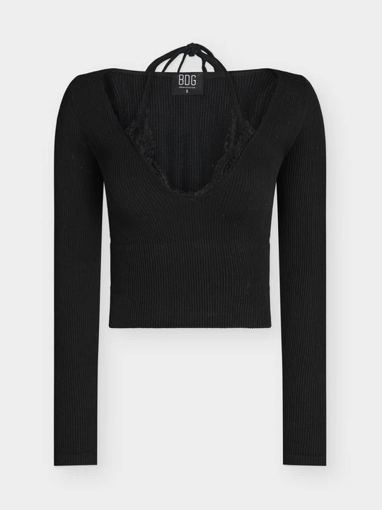 Obrázek produktu Top s dlouhým rukávem BDG Urban Outfitters černá