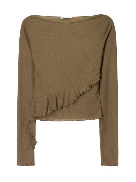 Obrázek produktu Top s dlouhým rukávem Bershka