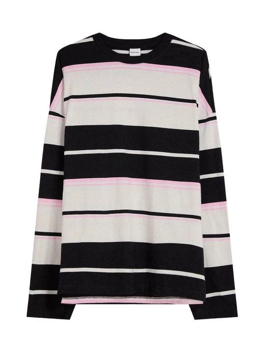Obrázek produktu Top s dlouhým rukávem Bershka černá