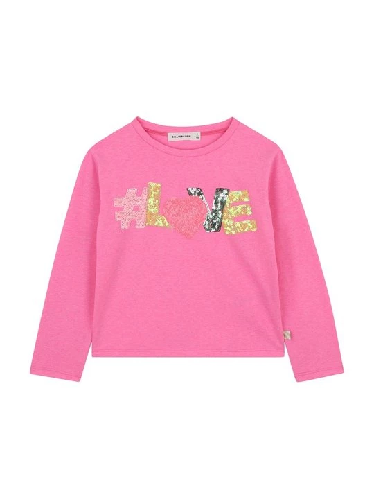 Obrázek produktu Top s dlouhým rukávem Billieblush růžová