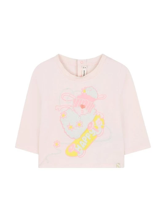 Obrázek produktu Top s dlouhým rukávem Billieblush růžová