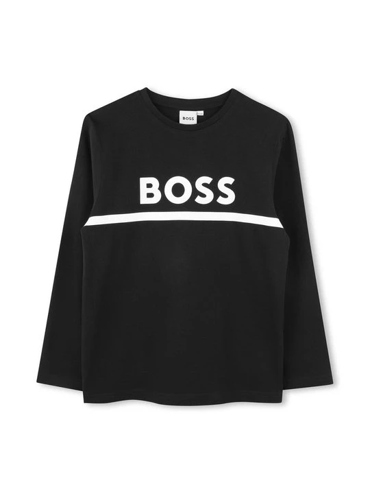 Obrázek produktu Top s dlouhým rukávem Boss černá