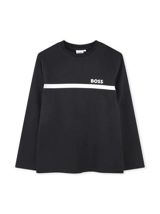 Obrázek produktu Top s dlouhým rukávem Boss černá