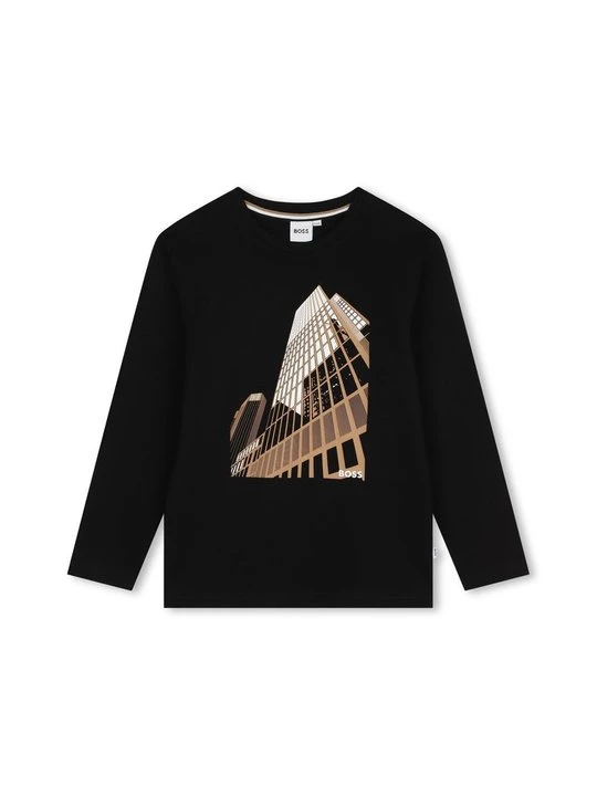 Obrázek produktu Top s dlouhým rukávem BOSS Kidswear