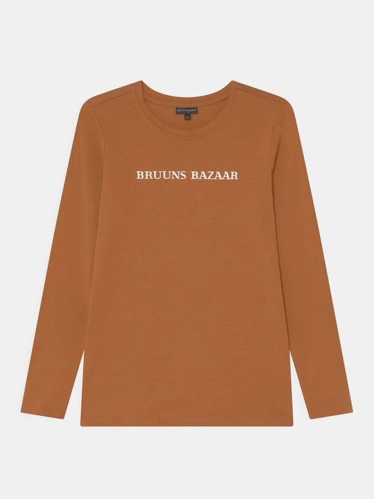 Obrázek produktu Top s dlouhým rukávem Bruuns Bazaar světle hnědá