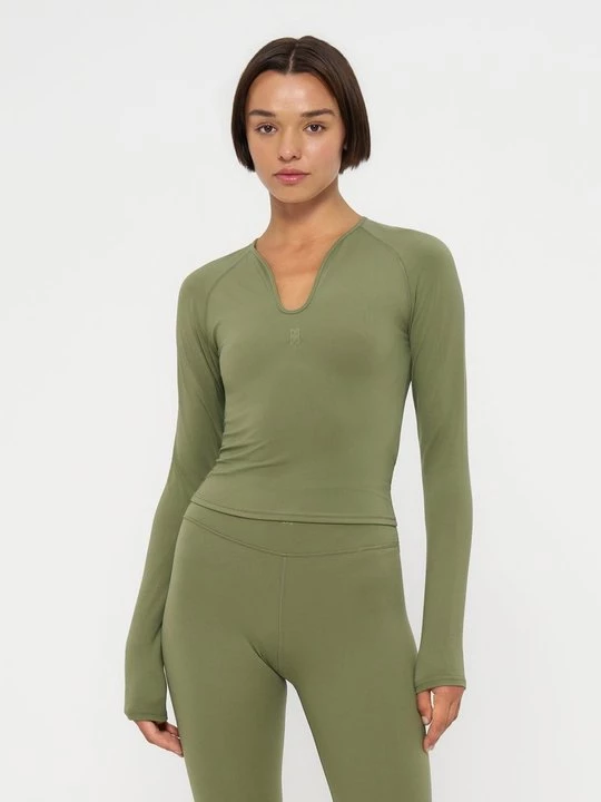 Obrázek produktu Top s dlouhým rukávem By Malene Birger zelená