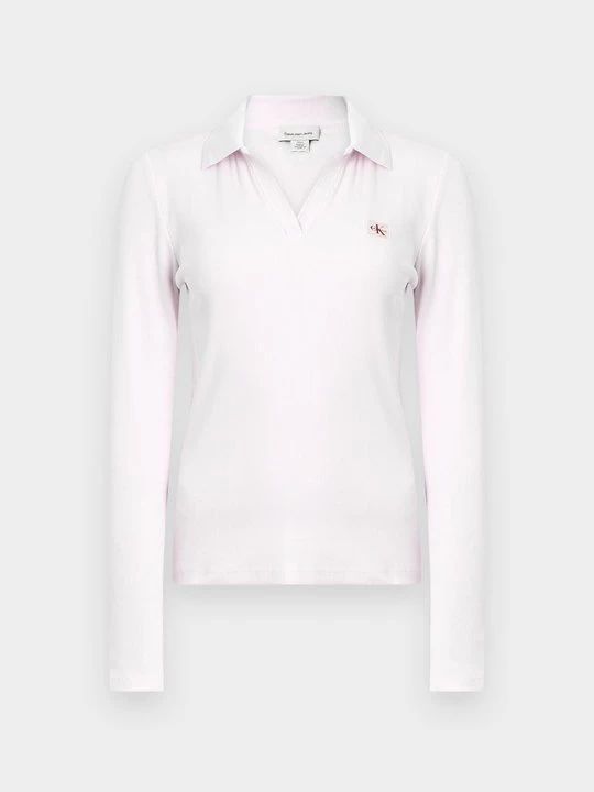 Obrázek produktu Top s dlouhým rukávem Calvin Klein Jeans světle růžová