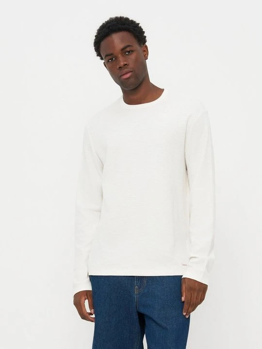 Obrázek produktu Top s dlouhým rukávem Calvin Klein Jeans tmavě hnědá