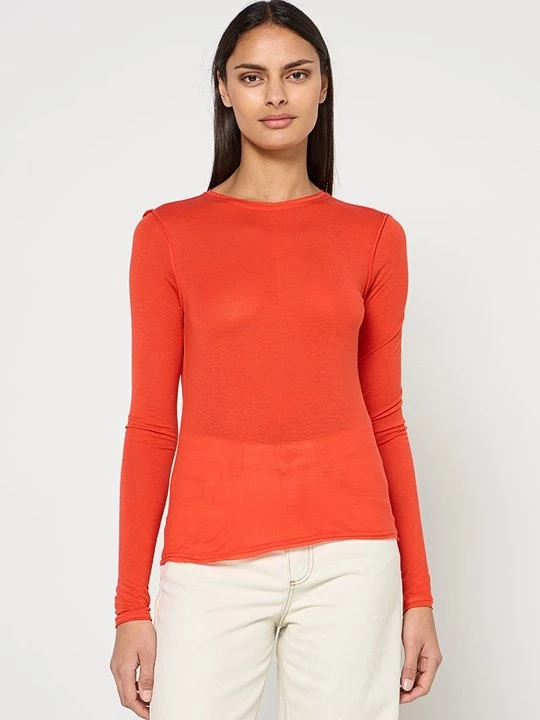 Obrázek produktu Top s dlouhým rukávem Calvin Klein oranžová