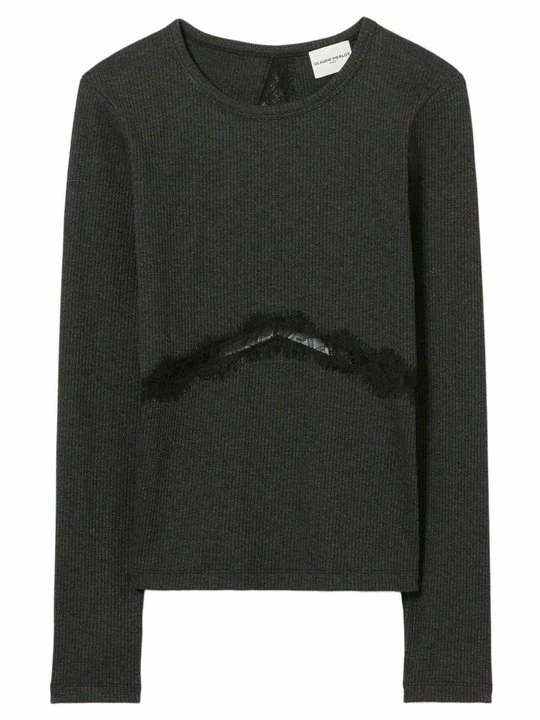 Obrázek produktu Top s dlouhým rukávem CLAUDIE PIERLOT černá